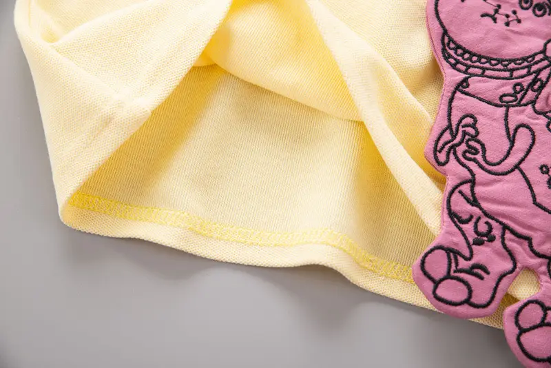 Children Cotton Printed Shorts Set Summer Casual — feature 8