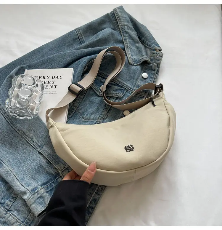 Orange Women's Shoulder Bag with Wide Strap 2024 New Arrival — feature 20