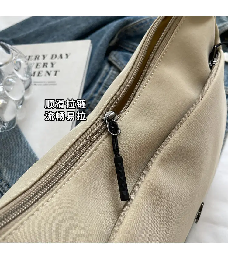 Orange Women's Shoulder Bag with Wide Strap 2024 New Arrival — feature 5