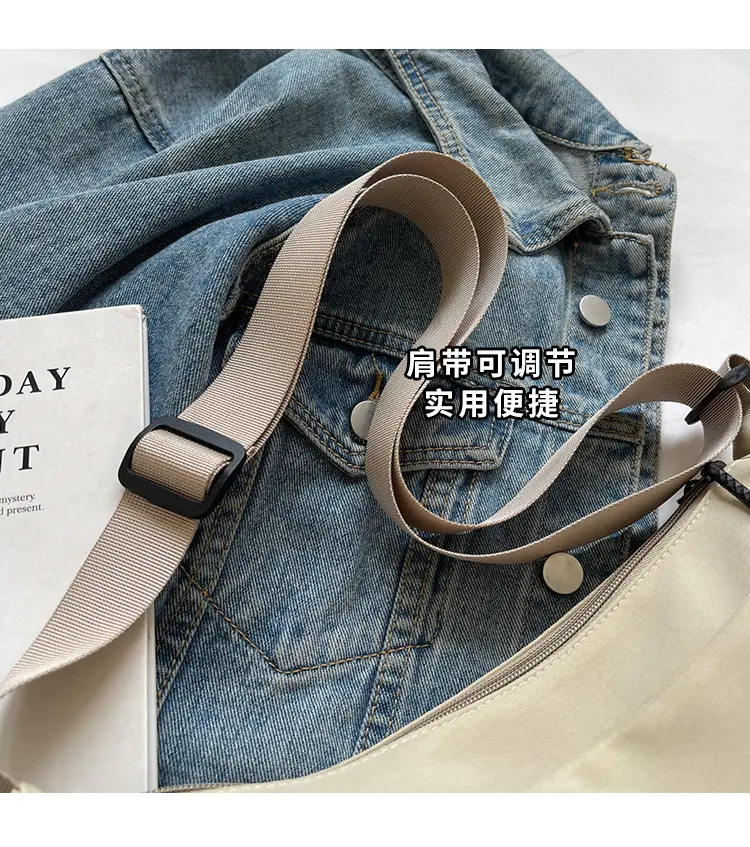 Orange Women's Shoulder Bag with Wide Strap 2024 New Arrival — feature 6