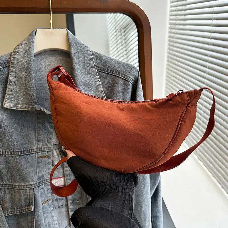 Pink Crossbody Bag for Women Lightweight Summer Wear - Image 7
