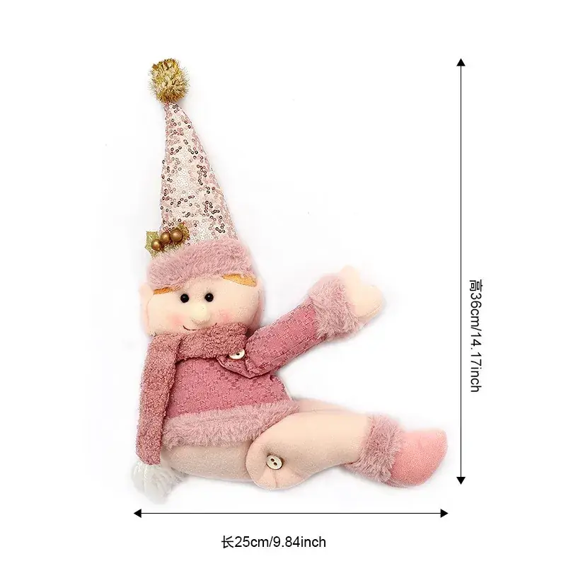 Christmas Crossbody Doll with Scarf 49.4g - Image 3
