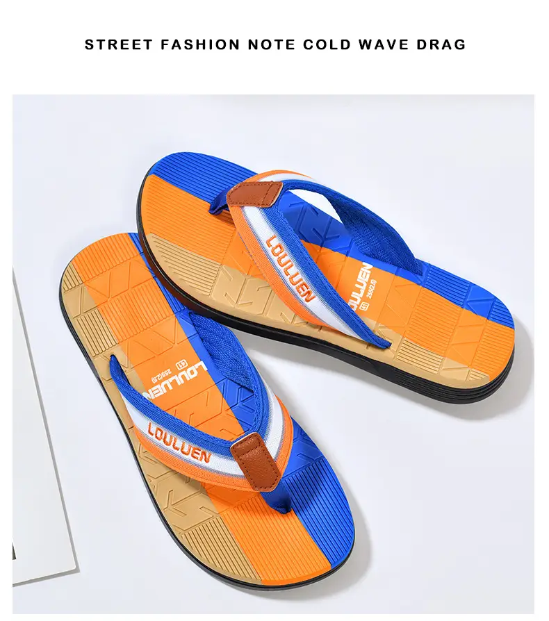 Cross-border flip-flops men's wholesale summer new casual flip-flops men's sandals wear non-slip beach sandals — feature 28