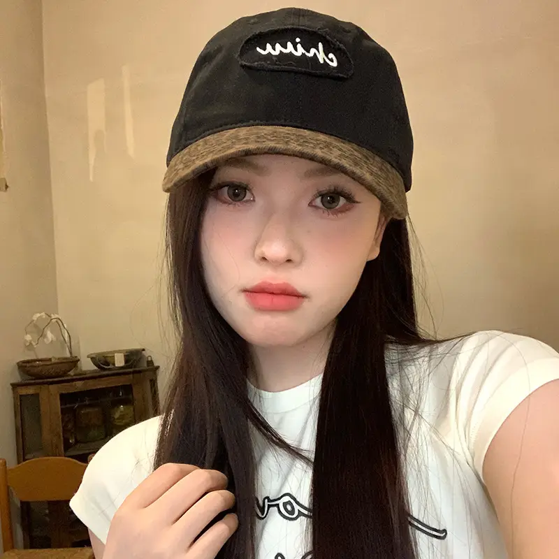 Korean Style Leopard Print Baseball Cap Women - Image 5