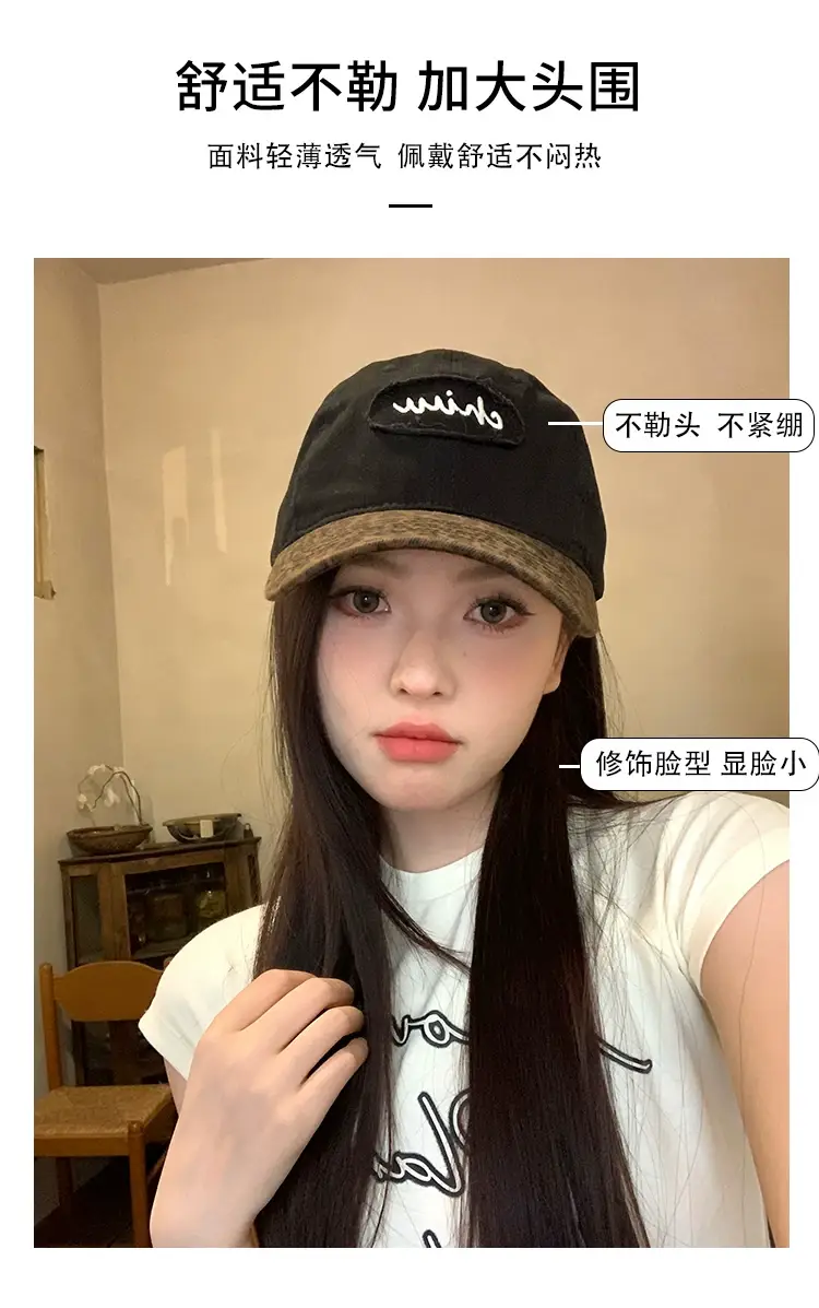 Korean Style Leopard Print Baseball Cap Women — feature 7