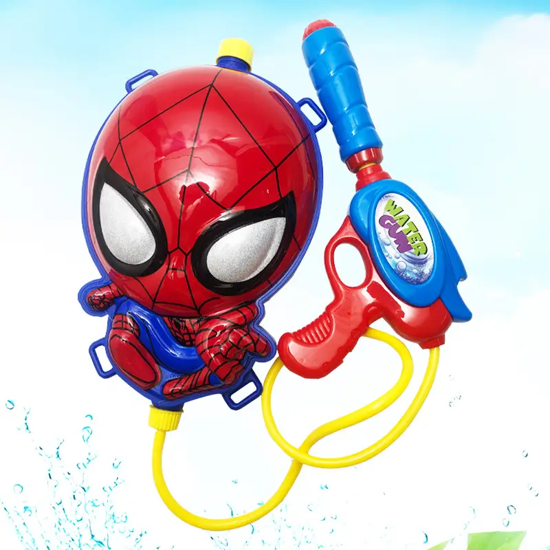 Children's backpack spray gun cartoon Ott push-pull launch summer beach beach swimming pool water toys wholesale