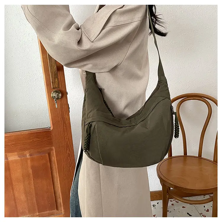 Women's 2024 Nylon Shoulder Crossbody Bag Multi Color — feature 11