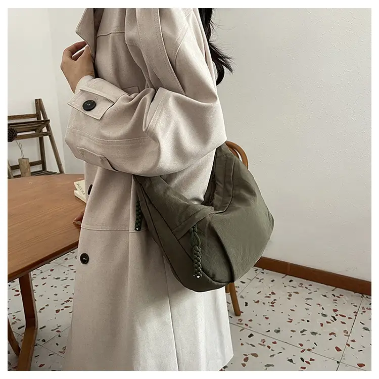 Women's 2024 Nylon Shoulder Crossbody Bag Multi Color — feature 12