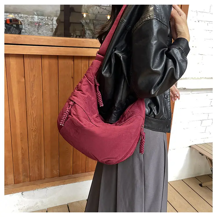 Women's 2024 Nylon Shoulder Crossbody Bag Multi Color — feature 16
