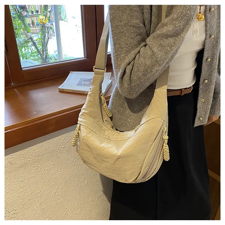 Women's 2024 Nylon Shoulder Crossbody Bag Multi Color — feature 8