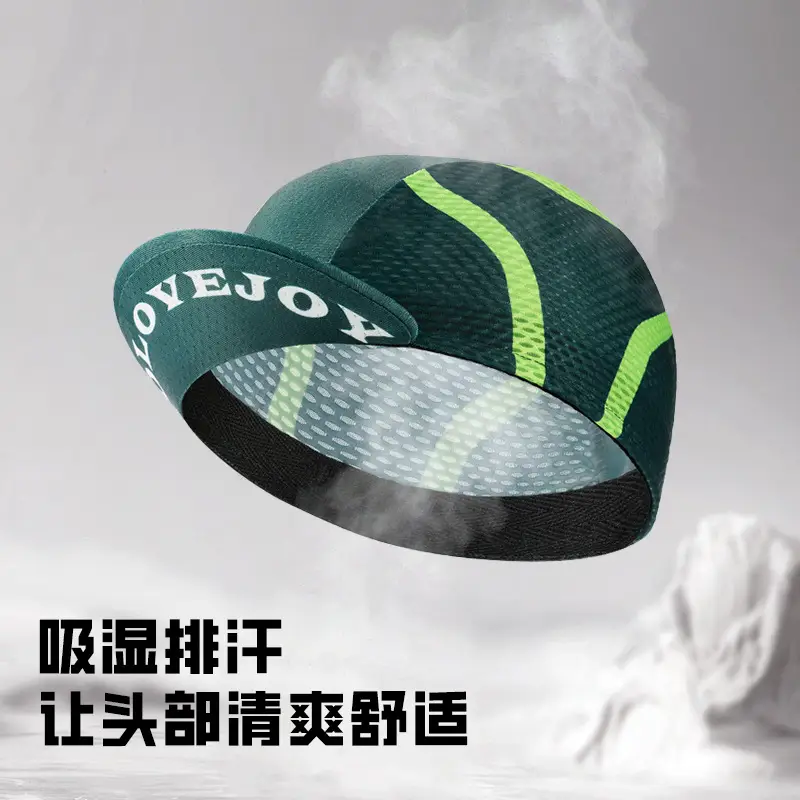 Men's Green Riding Cap Sunproof Quick Dry - Image 9