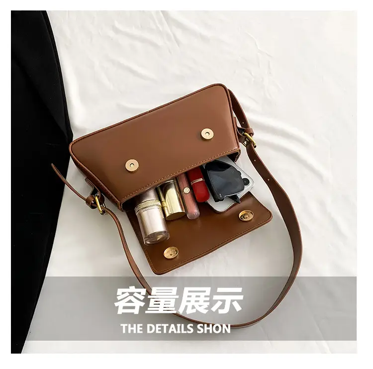 Pink Square Shoulder Bag for Women — feature 7