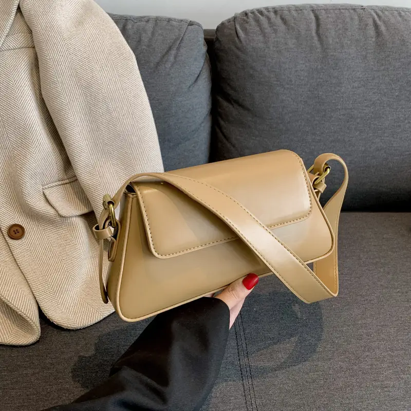 Pink Square Shoulder Bag for Women - Image 4