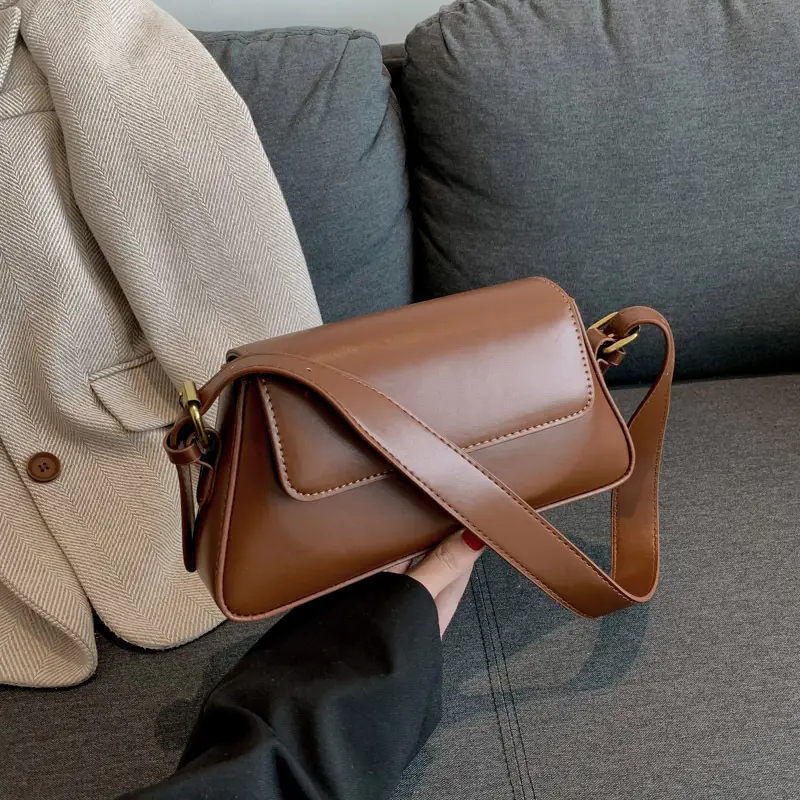 Pink Square Shoulder Bag for Women - Image 6