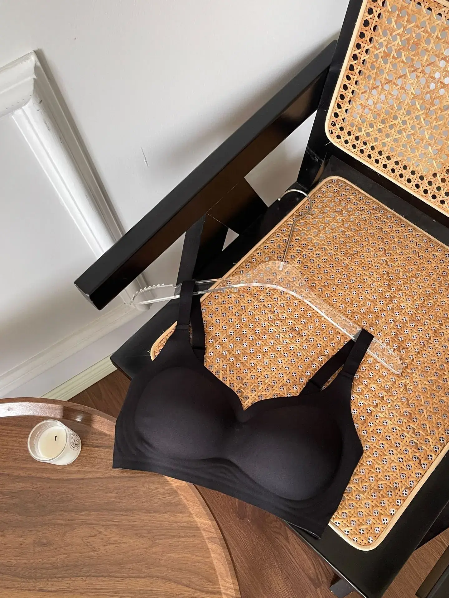 Red Back Sports Bra Small Chest Push-Up Fixed Cup Underwear — feature 18