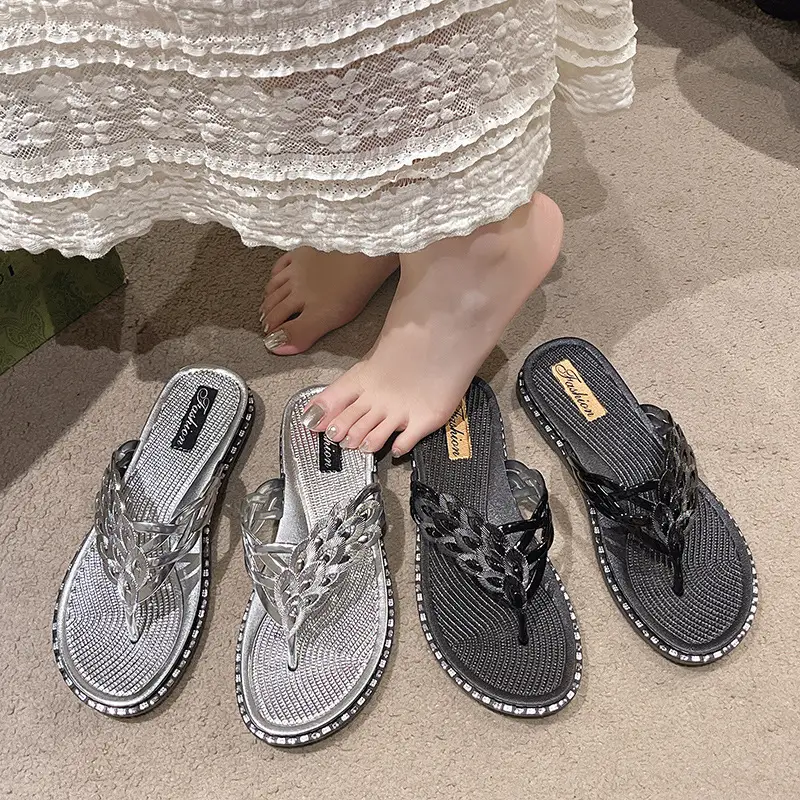 Women's 2024 Flip Flops Summer Sandals Breathable - Image 5