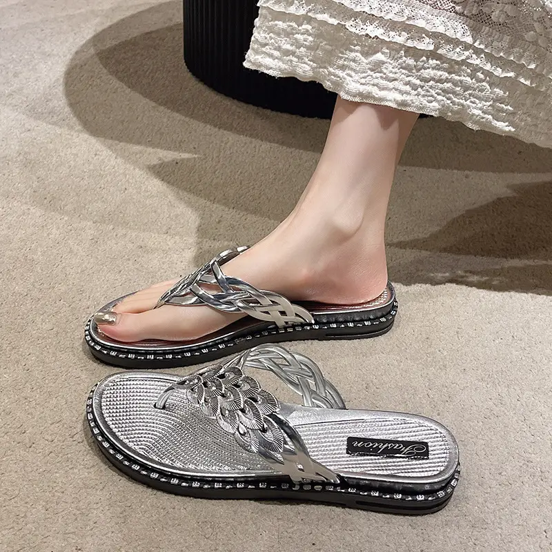 Women's 2024 Flip Flops Summer Sandals Breathable - Image 2