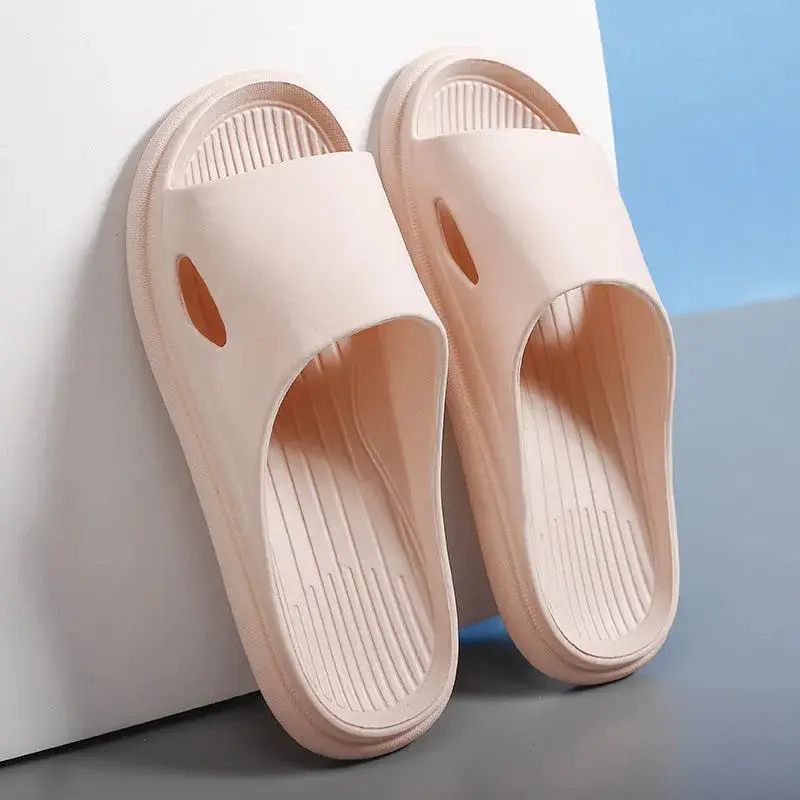 Seaside Beach Sandals for Women Summer Outer Wear Non-slip 2024 New Sanya Travel Thick-soled Flip-flops for Women - Image 8