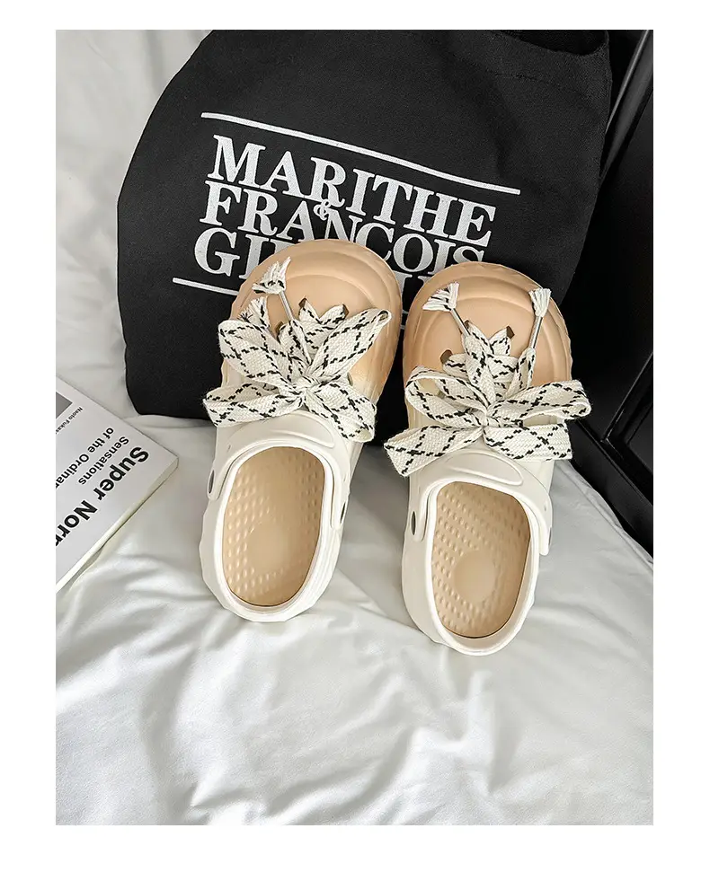 Summer Women's Comfortable Cave Shoes Soft Sole Shoes with Feeling of Stopper Youth Slippers Home Anti-odor Non-slip Dual-purpose Sandals for Women — feature 18