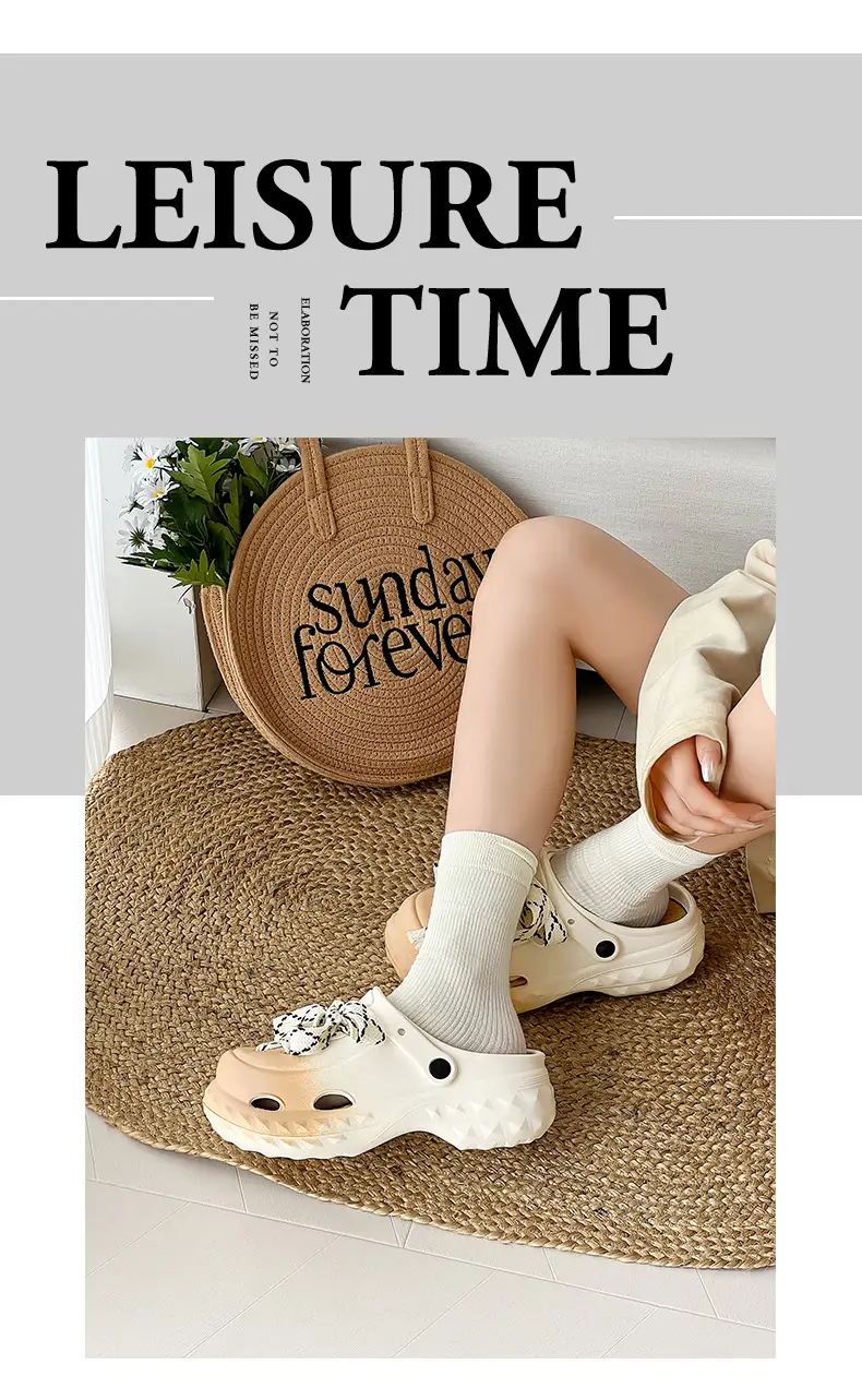 Summer Women's Comfortable Cave Shoes Soft Sole Shoes with Feeling of Stopper Youth Slippers Home Anti-odor Non-slip Dual-purpose Sandals for Women — feature 19