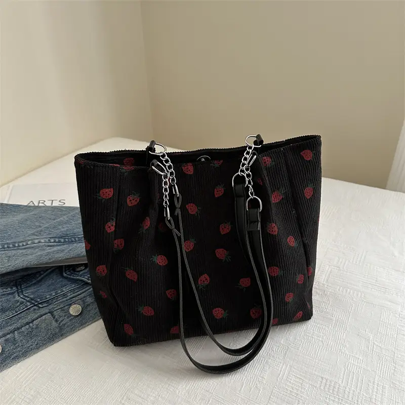 Women's Floral Korean Shoulder Tote Bag 2024 - Image 6
