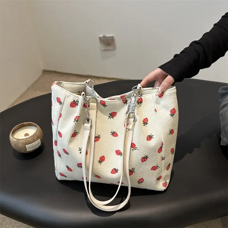 Women's Floral Korean Shoulder Tote Bag 2024 - Image 8