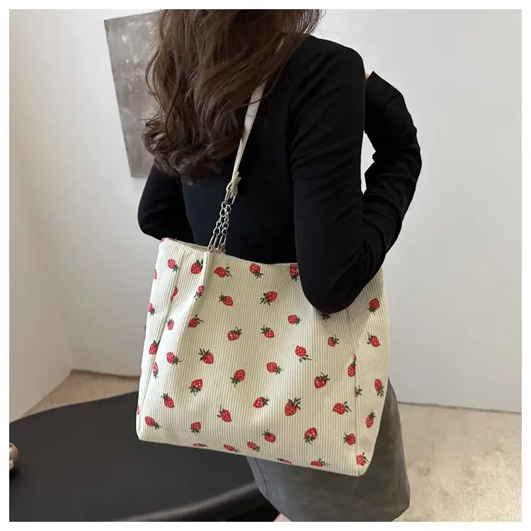 Women's Floral Korean Shoulder Tote Bag 2024 — feature 11