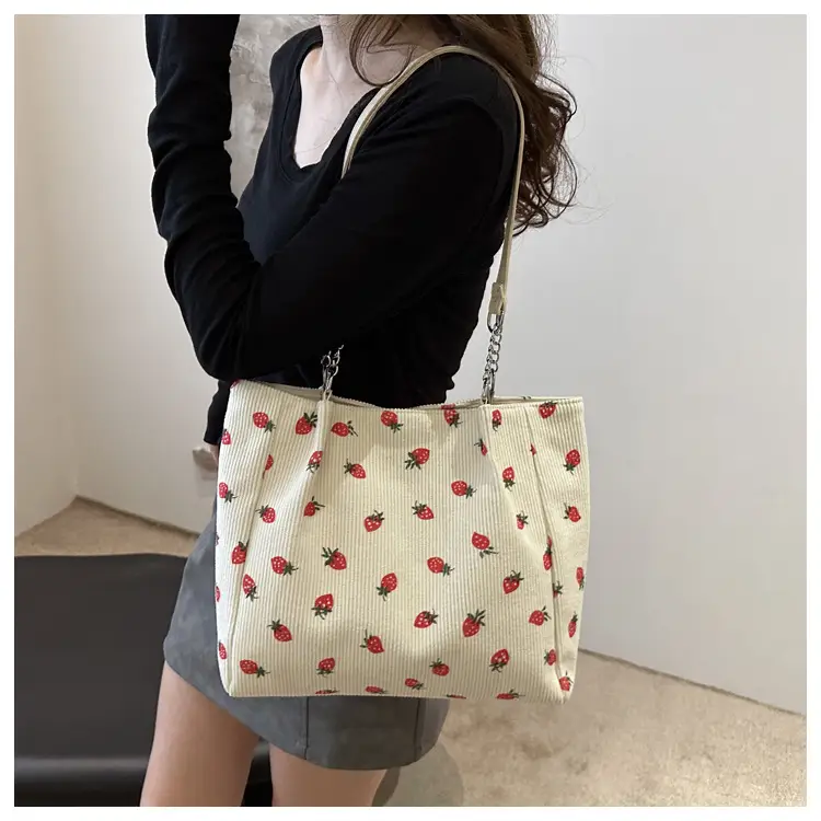 Women's Floral Korean Shoulder Tote Bag 2024 — feature 13