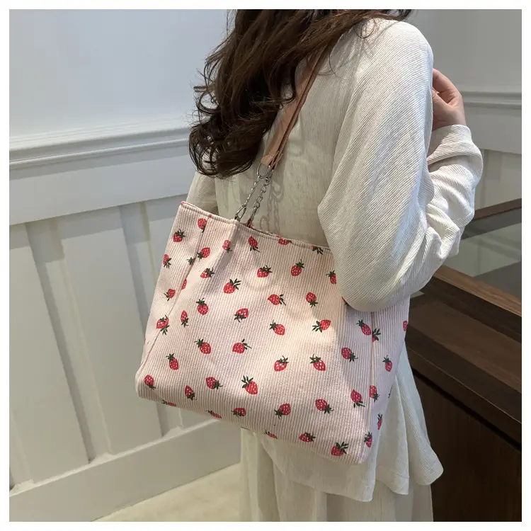 Women's Floral Korean Shoulder Tote Bag 2024 — feature 16