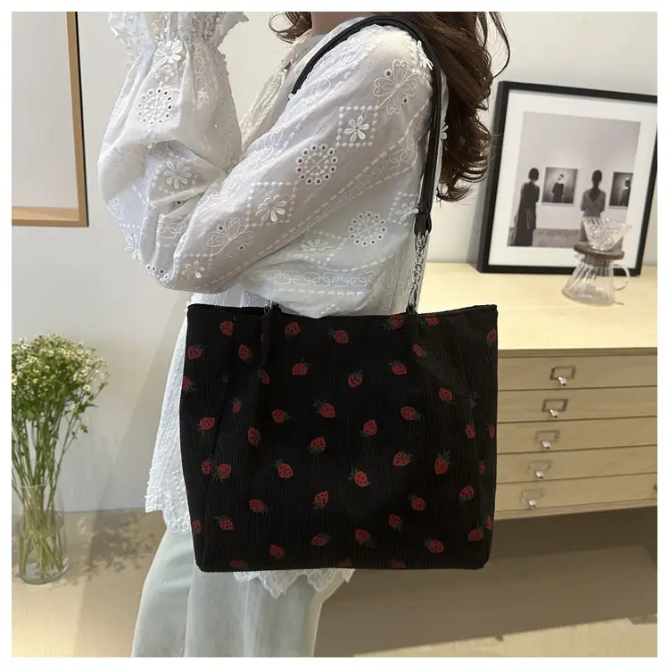 Women's Floral Korean Shoulder Tote Bag 2024 — feature 17