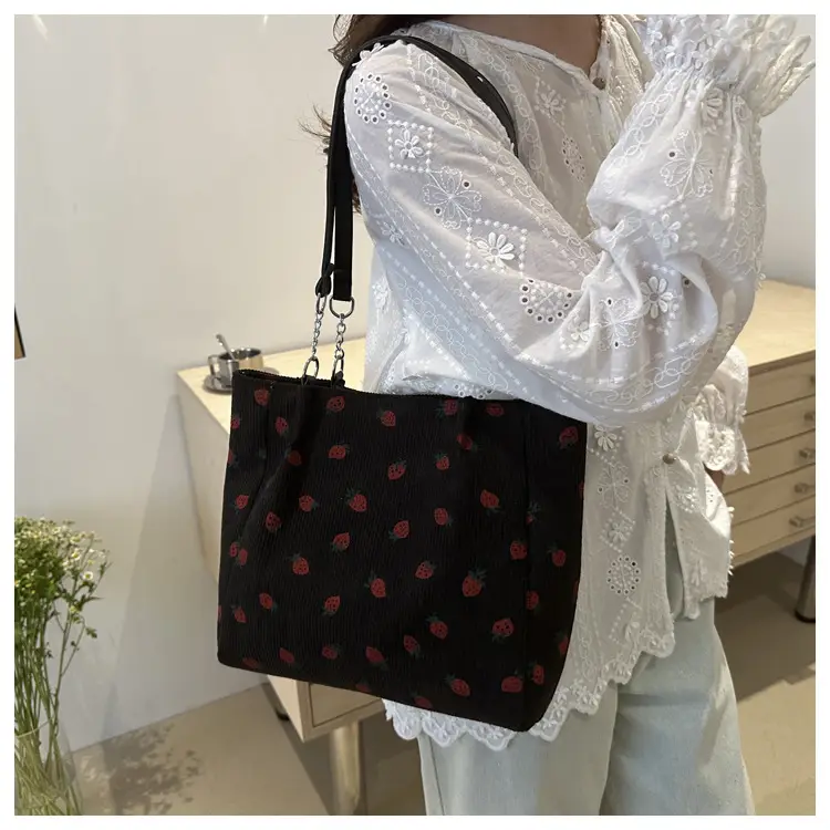 Women's Floral Korean Shoulder Tote Bag 2024 — feature 18