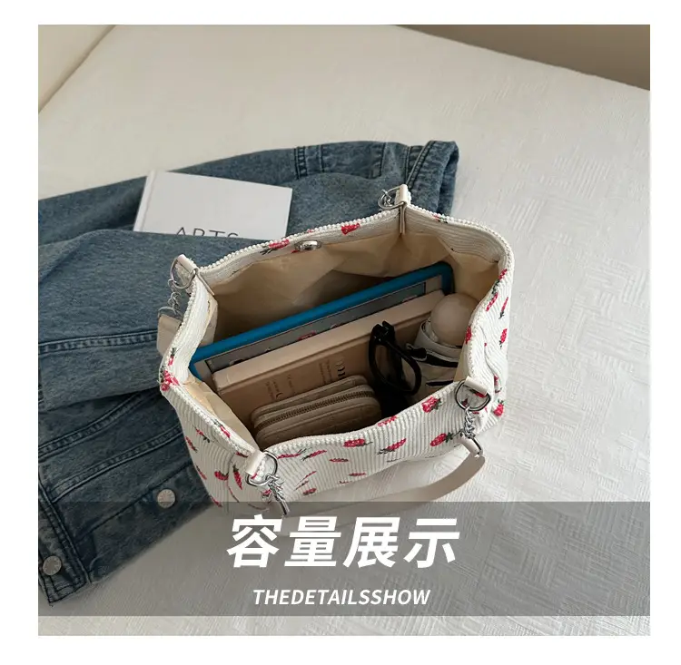 Women's Floral Korean Shoulder Tote Bag 2024 — feature 6