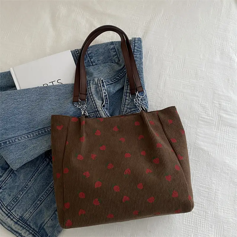 Women's Floral Korean Shoulder Tote Bag 2024 - Image 3