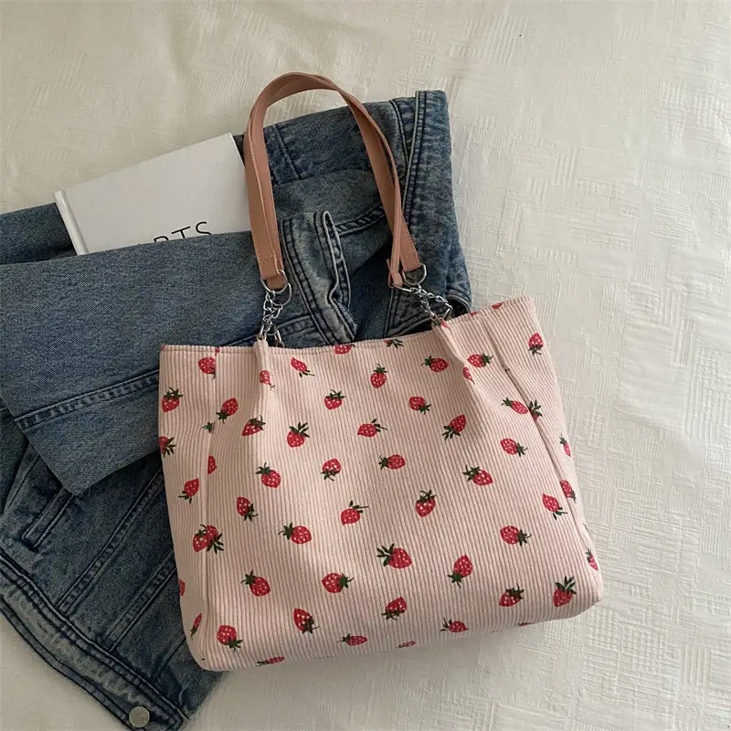 Women's Floral Korean Shoulder Tote Bag 2024 - Image 4
