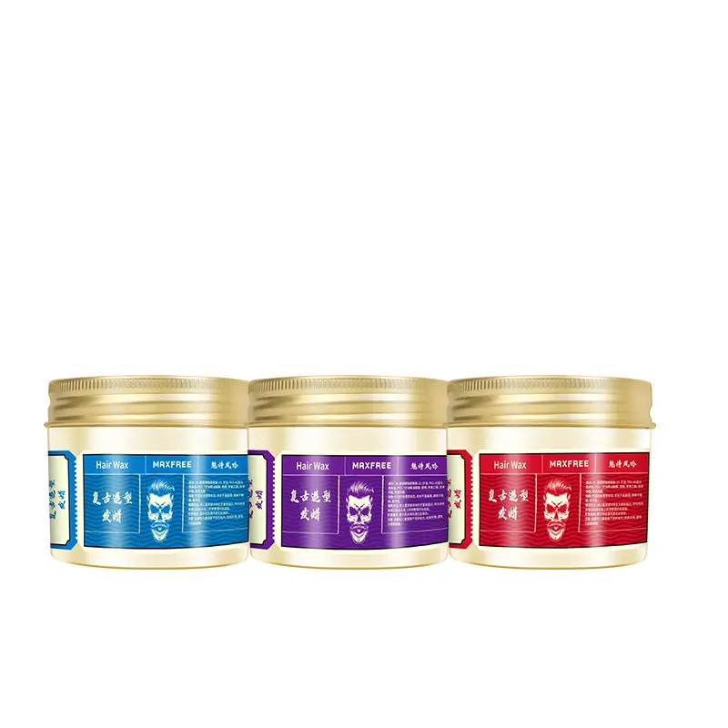 2024 Maxfree Matte Oil Head Hair Wax Mud Set - Image 7