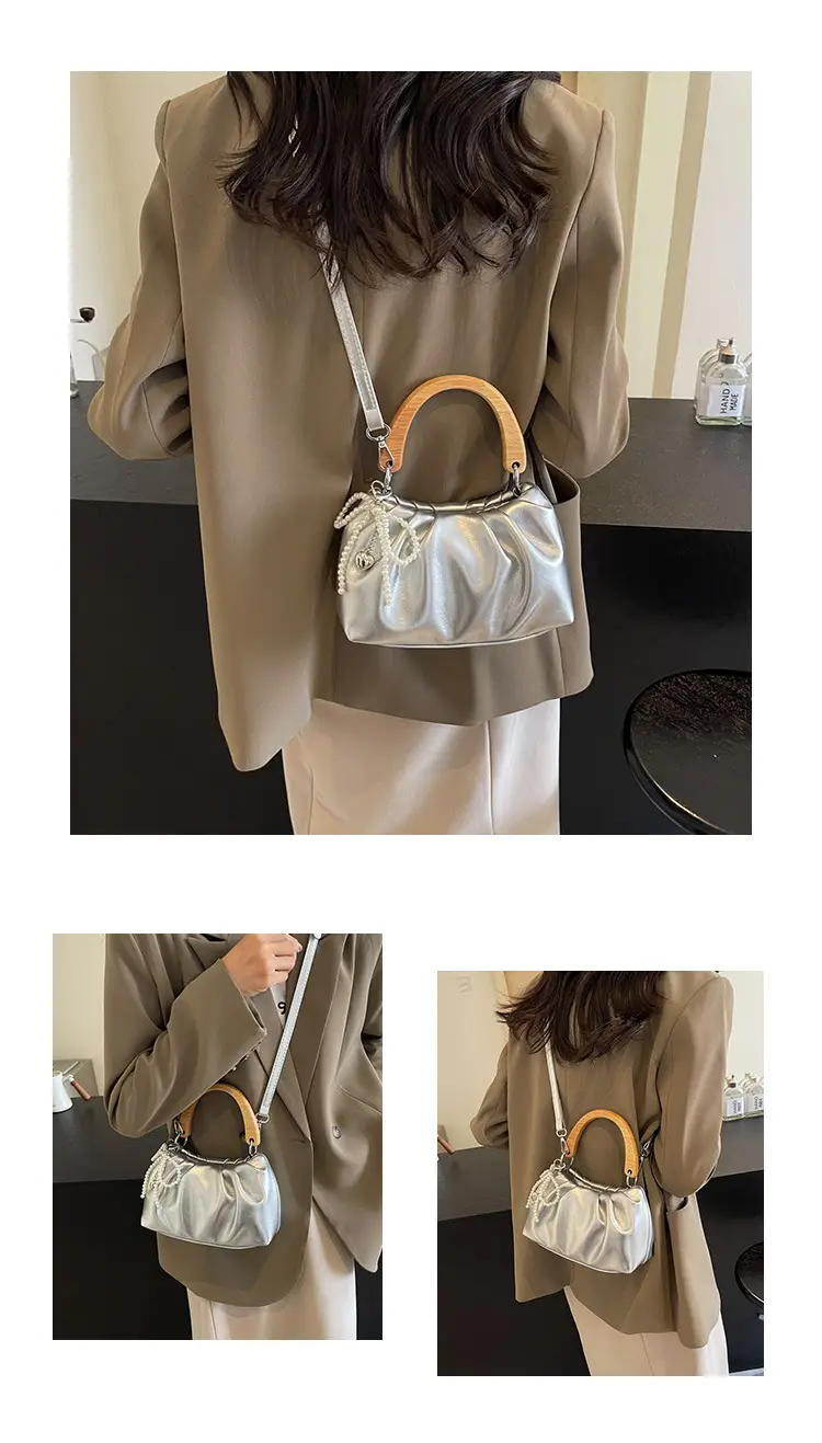 Red Rhinestone Bow Shoulder Bag for Women — feature 9