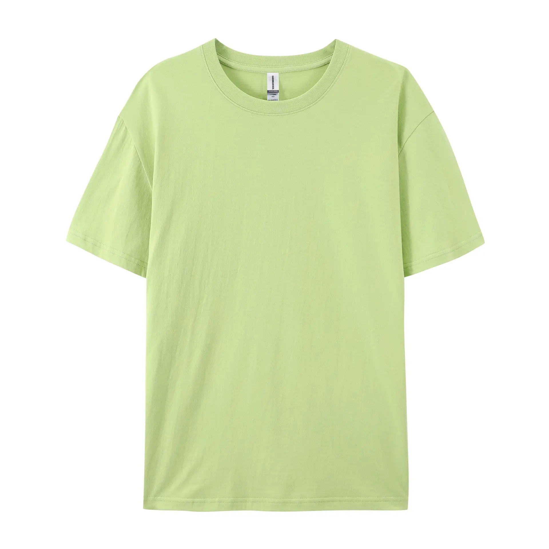 Loose Fit Yellow Cotton T-Shirt Large Unisex