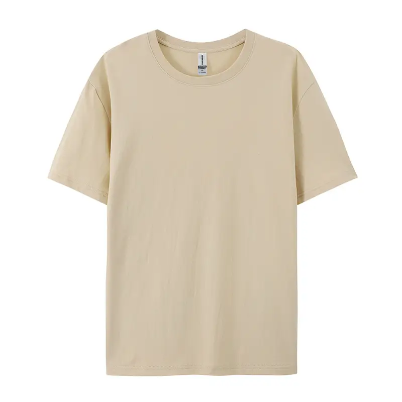 Loose Fit Yellow Cotton T-Shirt Large Unisex