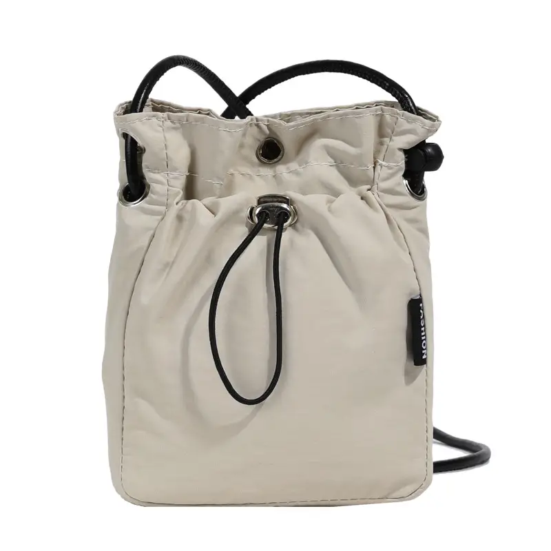 Japanese Korean Art Drawstring Shoulder Messenger Bag - Image 8