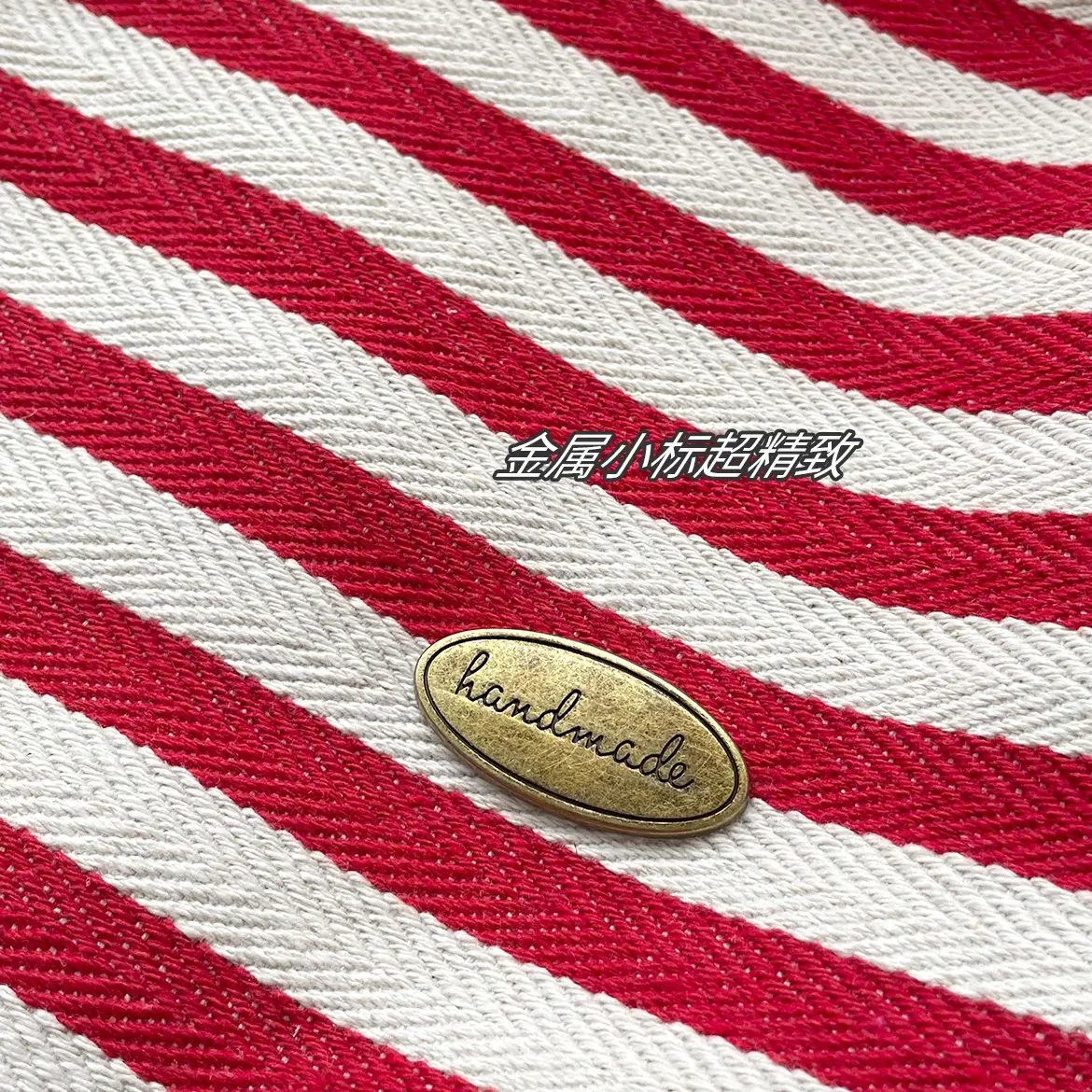 Korean Style Striped Canvas Tote Bag Large Capacity — feature 35