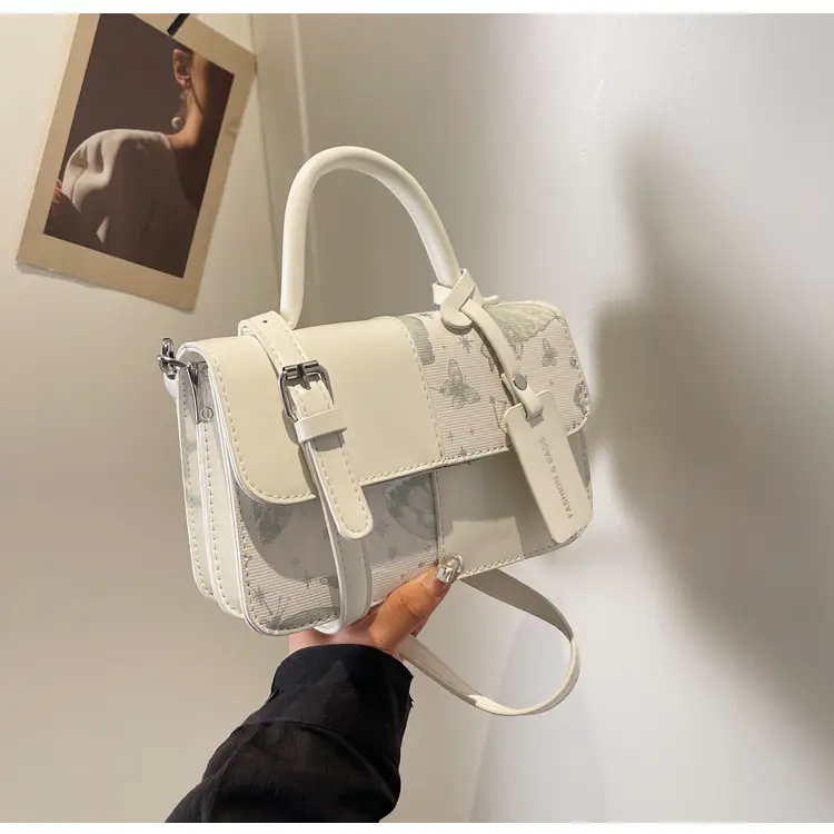 Textured Printed Shoulder Bag Women's 2024 New Fashion — feature 22