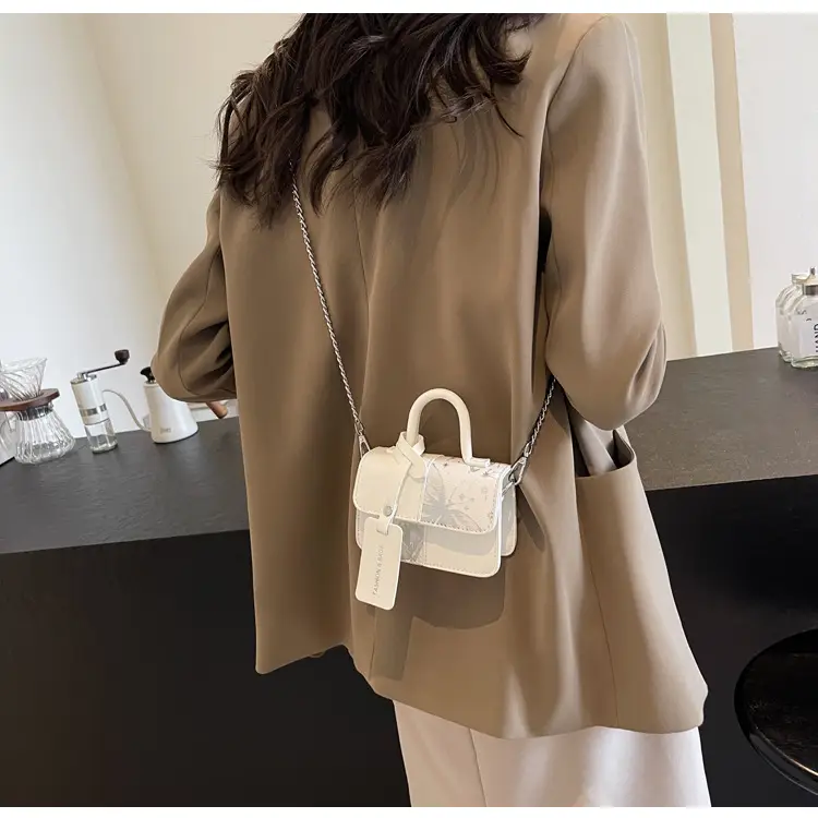 Textured Printed Shoulder Bag Women's 2024 New Fashion — feature 36