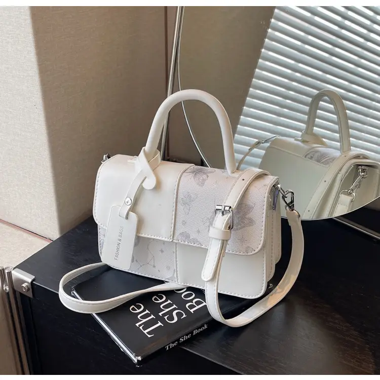 Textured Printed Shoulder Bag Women's 2024 New Fashion — feature 47