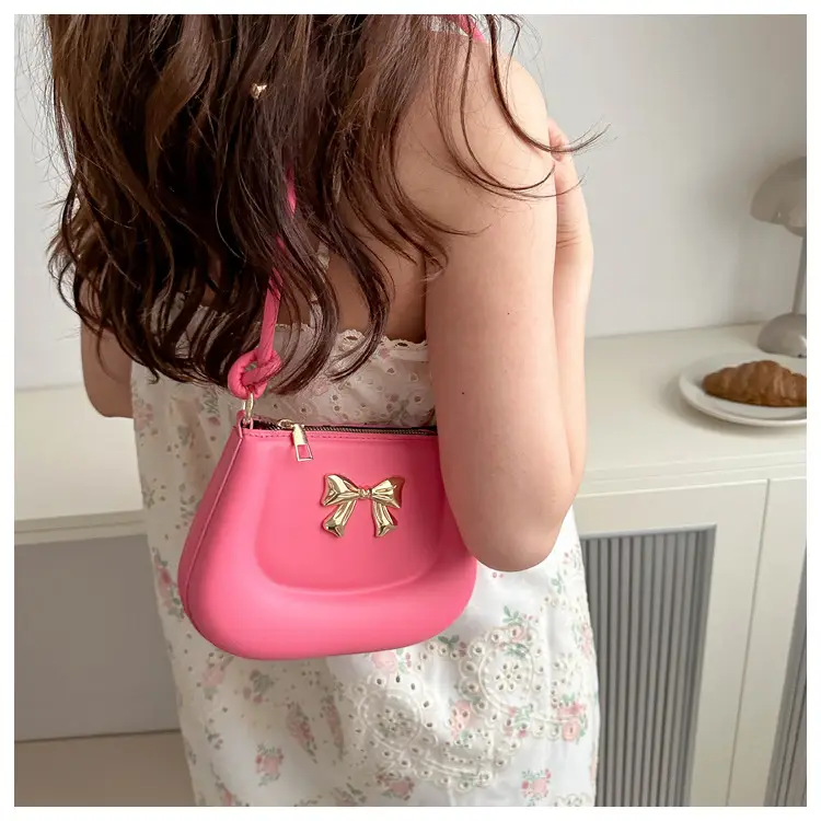 Women's Brown Bow Shoulder Bag 2024 Spring Summer — feature 15