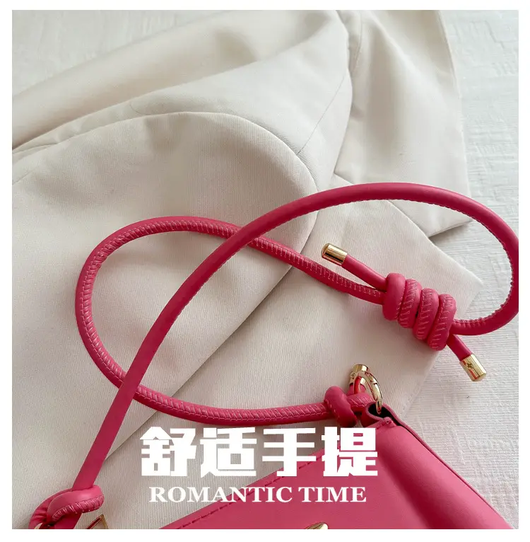Women's Brown Bow Shoulder Bag 2024 Spring Summer — feature 5
