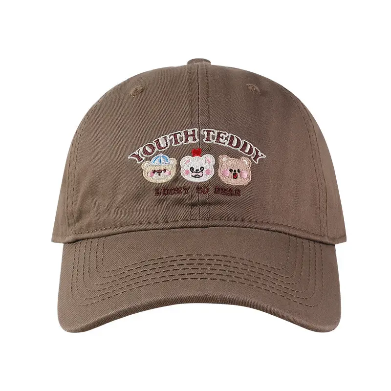 Sweet Bear Embroidered Baseball Cap for Kids 2024 - Image 15