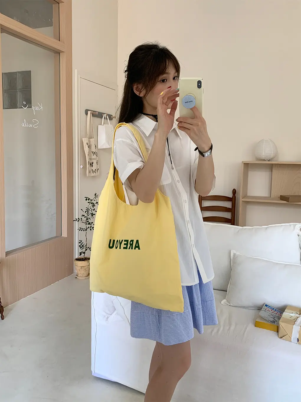 Fresh Summer Large Cap Korean Style Shoulder Tote — feature 12