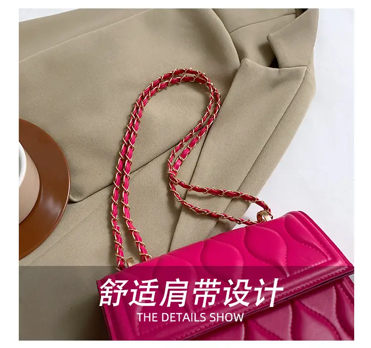 Women's Black Chain Shoulder Bag 2024 Spring Summer — feature 10