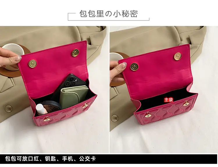 Women's Black Chain Shoulder Bag 2024 Spring Summer — feature 5