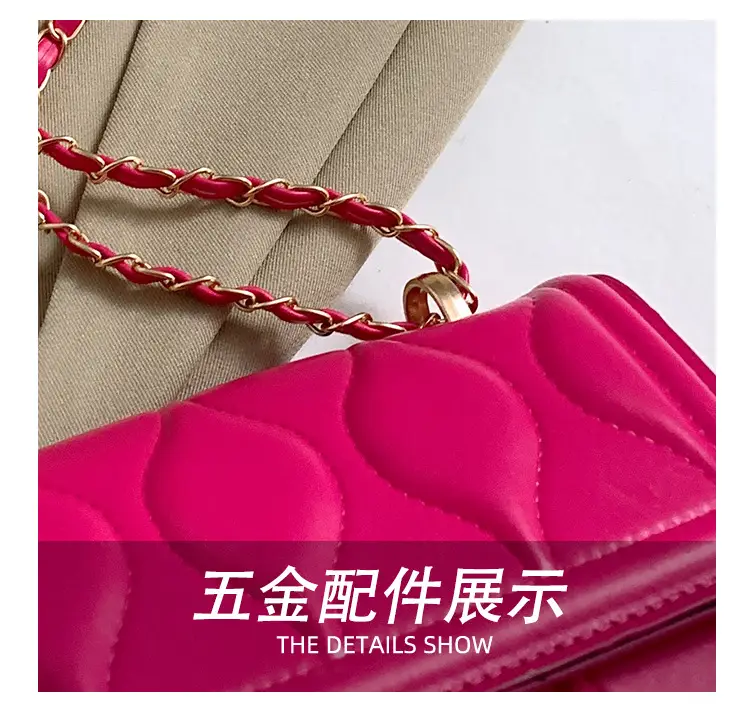 Women's Black Chain Shoulder Bag 2024 Spring Summer — feature 7